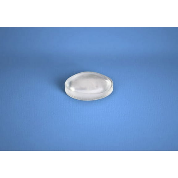 Round Self-Adhesive Rubber Bumper Stops .394" x .118" - 288pcs - BS10 Clear