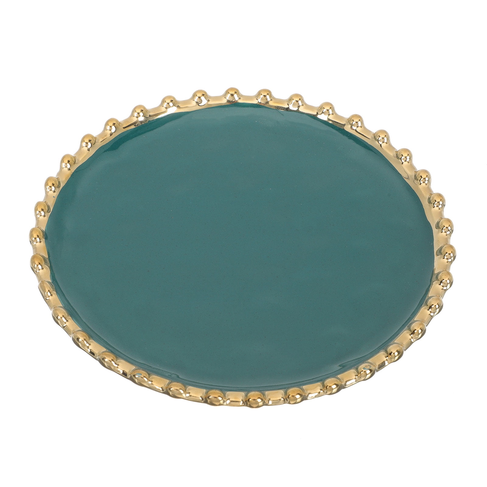 Round Serving Platter Dim Sum Plate Ceramic Sushi Noodles Dish Japanese