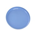 thumbnail image 1 of Round Serving Platters, Restaurant Serving Trays, PP Stackable Plastic Trays, 7.9 Inch Lightweight Round Food Tray, Non-Slip Reusable Serving Platter for Dessert, Snack, Tea Cup, Sky Blue, 1 of 4