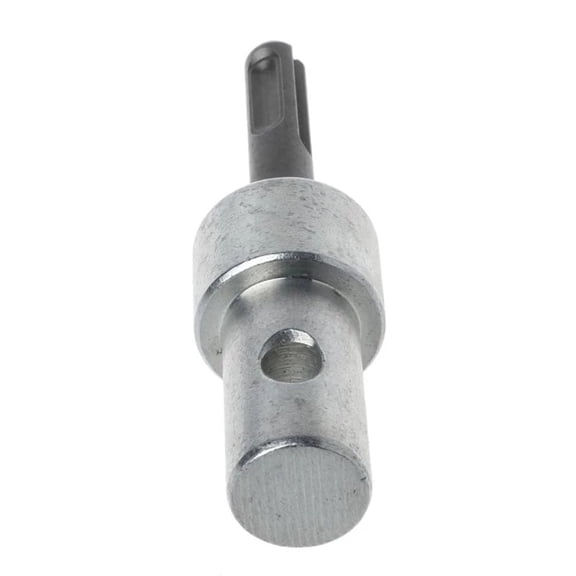 Round Shank 2 Slots Drill Bit Adapter Sds Arbor Connector For Earth Auger Head