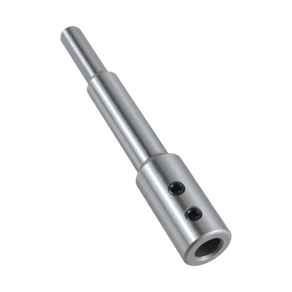 Round Shank Forstner Drill Extension Rod Compatible for Most Power Tool High Carbon Steel with 3mm Wrench for Adjustment