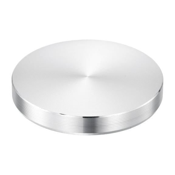 Round Shape Aluminum Disc, 1pack M10x50mm Aluminum Circle Disc Glass Top Adapter for Glass Table Top Disc