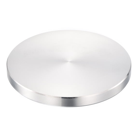 Round Shape Aluminum Disc, 1pack M10x80mm Aluminum Circle Disc Glass Top Adapter for Glass Table Top Disc