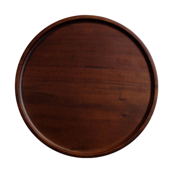 Round Shape Breakfast Bread Serving Tray, Washable Household Food Rack Serving Pan Dessert Plate for Kitchen ,Bread Cake ,Towel ,Cosmetics Dish , 10 inch