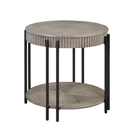 Round Shape - Lower Shelf Storage - Living Area - Strong and Stable