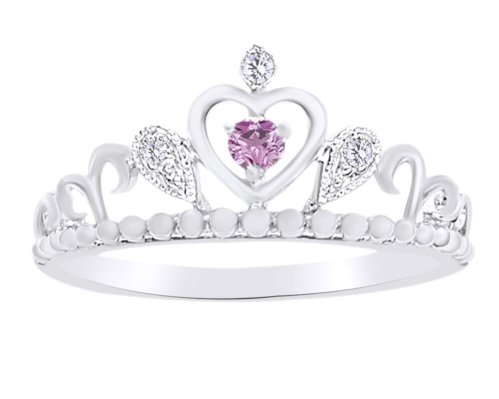 Large Diva Rhinestone Embellished Crystal Pear Shape Drag Queen Costume Ring