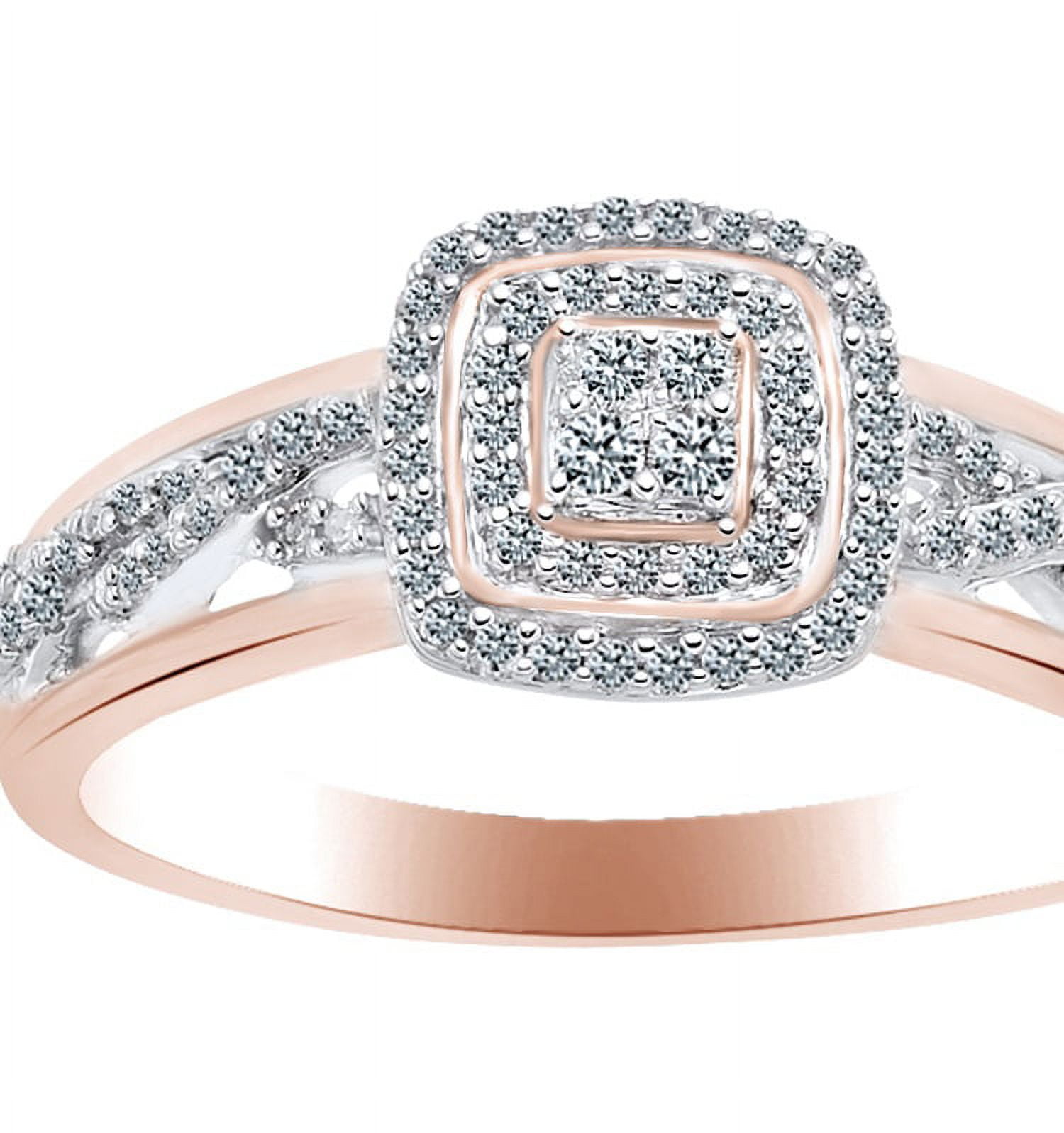 14K White Gold Double Halo Round Diamond Semi-Mount Ring 0.8 | S.E. Needham  Jewelers | Logan, UT