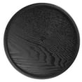 thumbnail image 1 of Round Shape Wood Tea Coffee Snack Food Meals Serving Tray Plate Restaurant Trays 24cm, 1 of 12