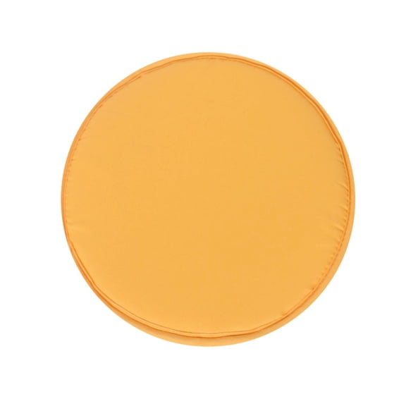 Round Shaped Chair Cushions, 11. x 11. Inch Round Seat Cushion for Kitchen Dining Chairs, Soft Indoor Chair Pads for Home Office Restaurant, 1PC,Orange,30X30CM