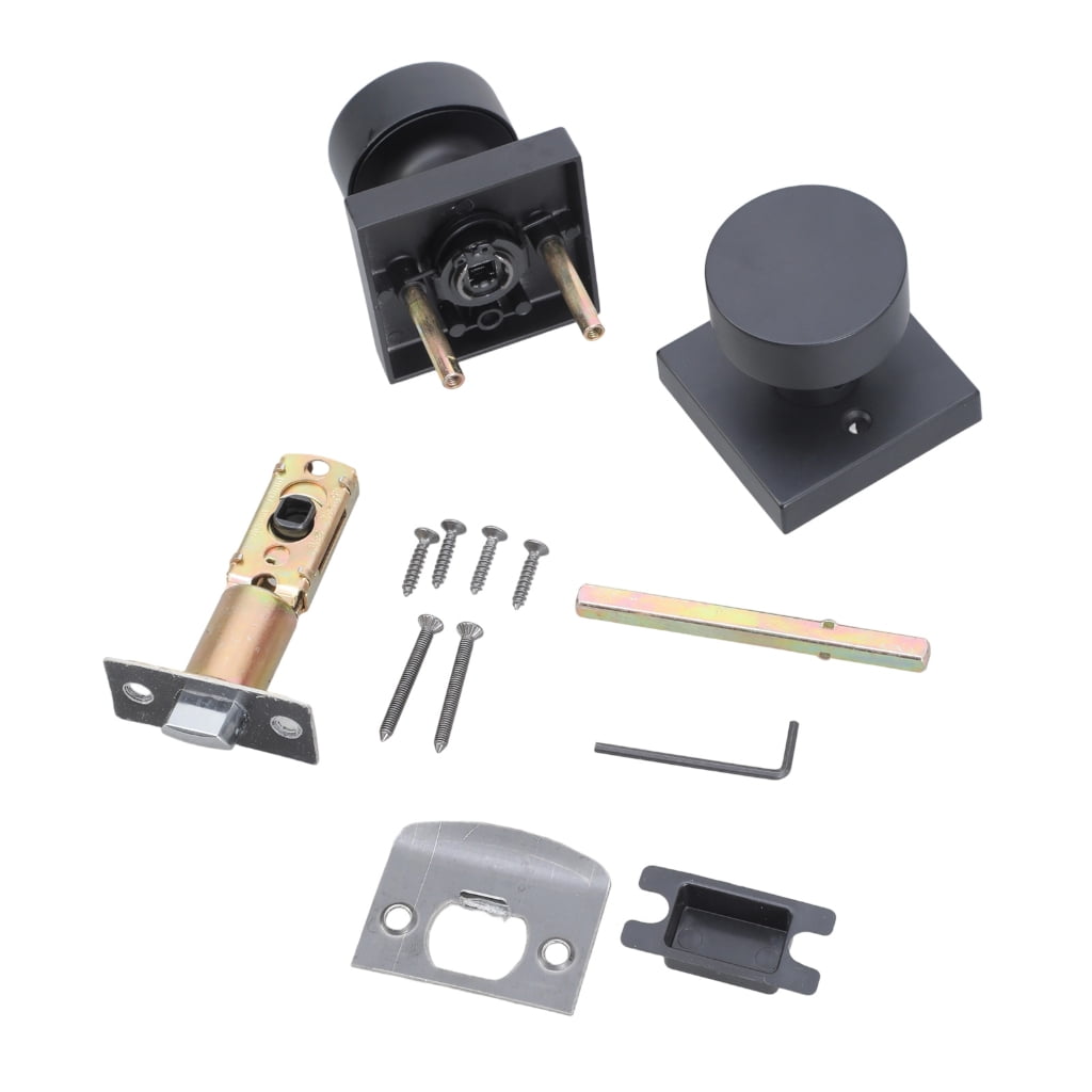 Round Shaped Nonlocking Doorknob Zincs Alloy Door Knobs Knobset Metal Handle Knob NonLocking Interior Door Handles