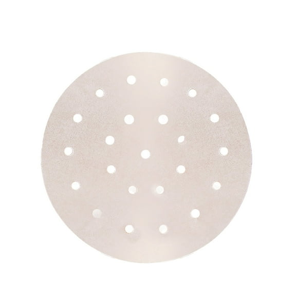 Round Sheets Of Perforated Parchment Paper - 100 Pieces, 10in, for Bamboo Steamer Baskets & Air Fryers, Non - Stick