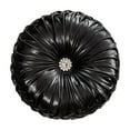 thumbnail image 1 of Round Shiny Fabric Throw Pillow With Zipper Decorative Cushion For Sofa Bedside Window And Futon Includes Pillow Cover Ideal For Living Room Decor And Home Decor Accessory, 1 of 6