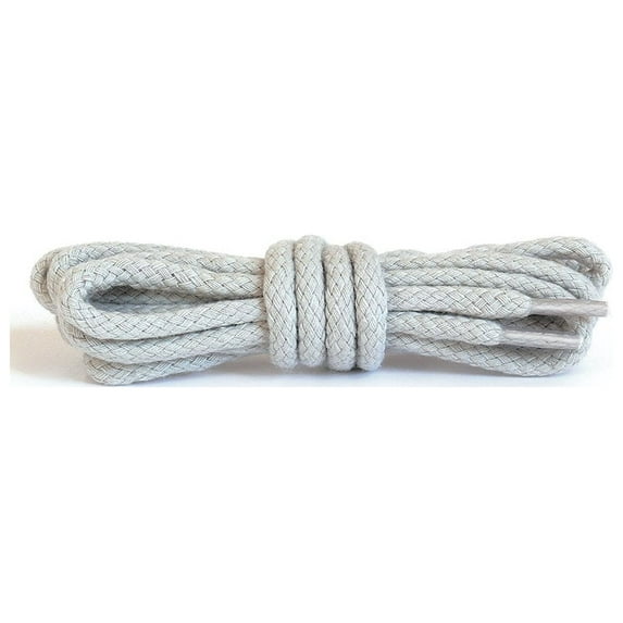 Round Shoe Laces, Quality Durable 100% Cotton, Many Colours and Lengths