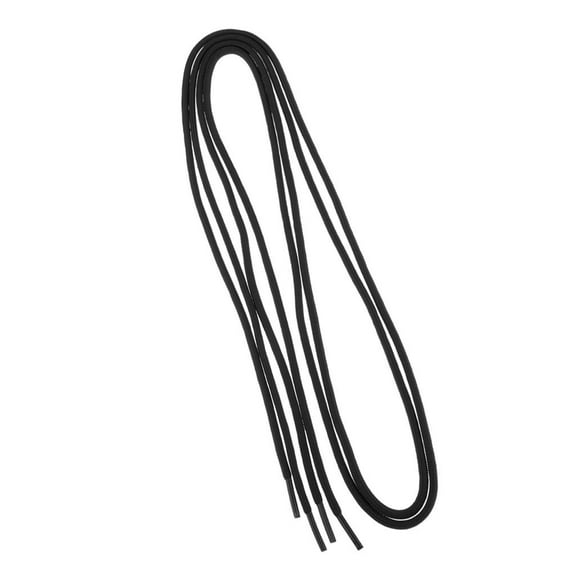 Round Shoelaces 4ft 1.2m Long Shoestrings Sneakers Black