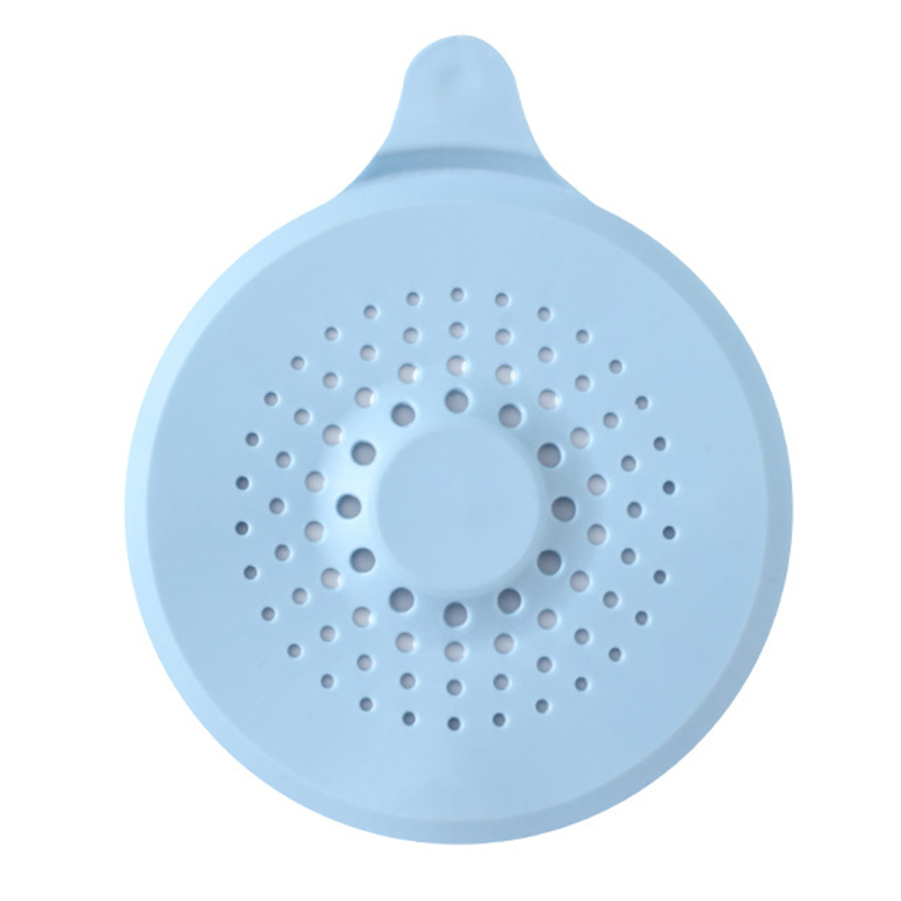 Round Shower Drain Hair Catcher with Suction Cup Drain Covers for