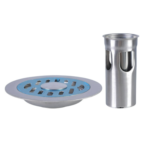 Round Shower Floor Drain Stainless Steels Round Floor Strainer Antiodor Drainer Shower Strainer Cover Easy to Install