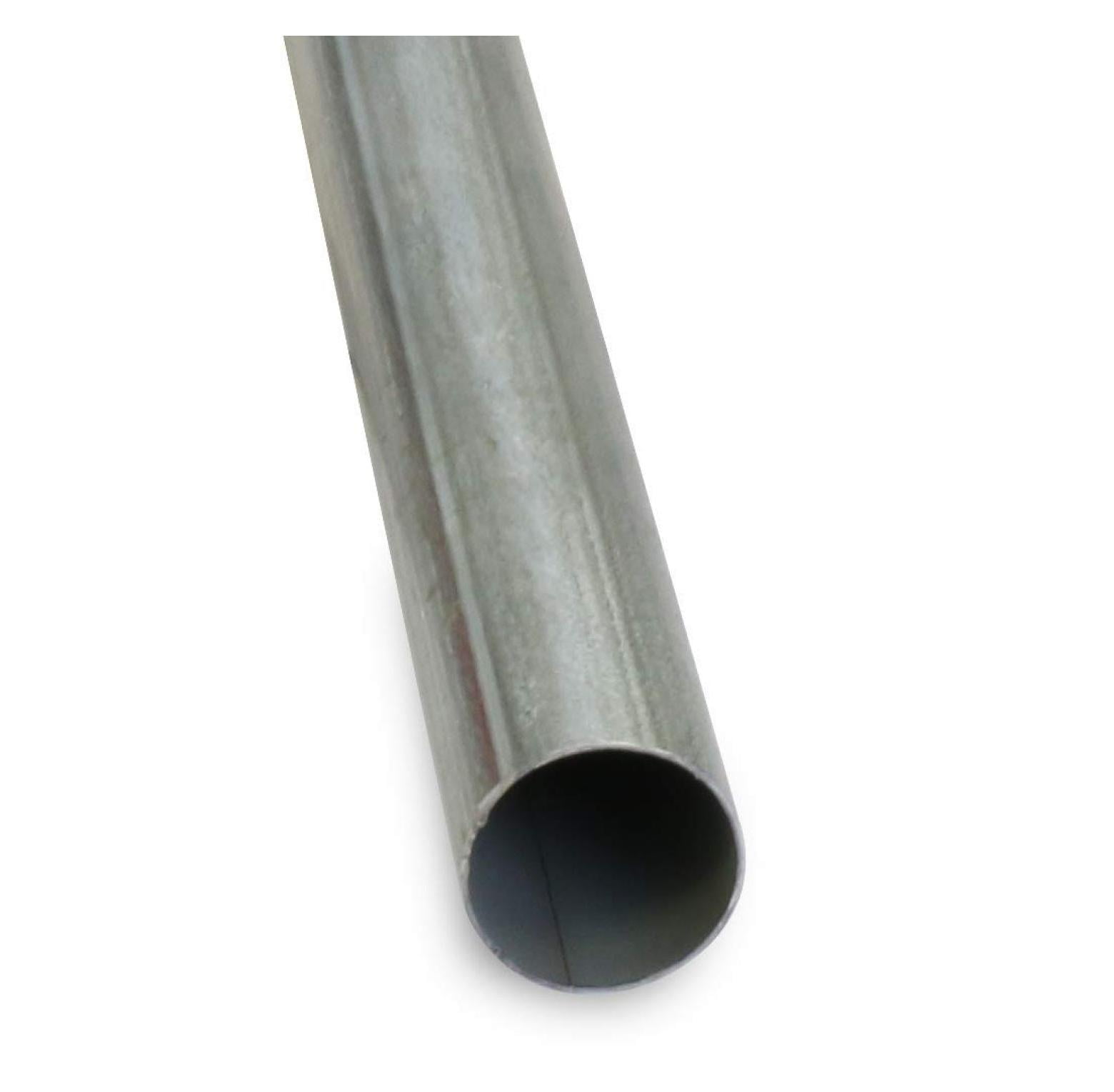 Round Sign Post, Medium Weight | 8' Tall Galvanized Steel Post - Pack of 1