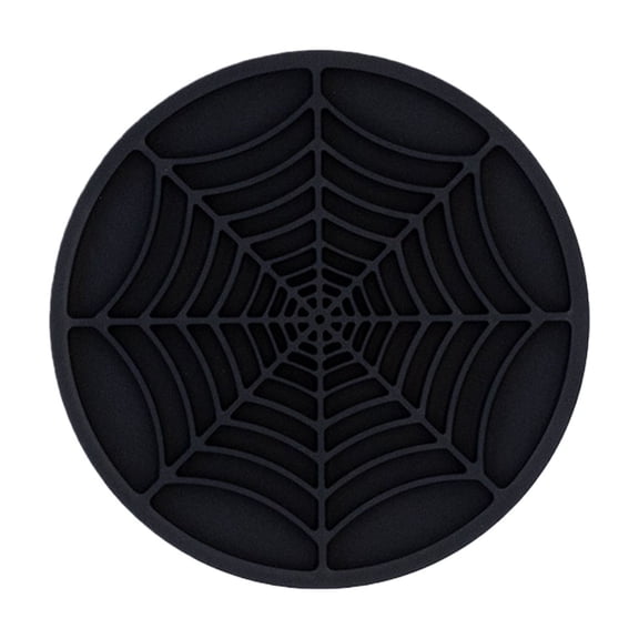 Round Silicone Automotive Cup Coasters For Car Cup Holders Anti Slip Surfaces Easy Clean Vehicle Interior Mat