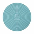 thumbnail image 1 of Round Silicone Baking Mats Non Dough Rolling Kneading Pad Thick Turntable Kitchen Baking Accessories for Preparation, 1 of 4
