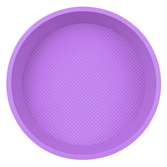 Round Silicone Cake Pan, Reusable Non-Stick Cheesecake Mold with Reinforced Ring, DIY Baking Pan for Oven, Perfect for Desserts, Cakes & Cake Pan
