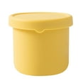 Round Silicone Folding Lunch Box Outdoor Travel Portable Food Grade