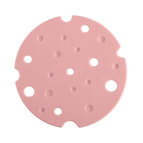 Round Silicone Heat Resistant Trivet Mat 16cm, Non Slip Hot Pot Pad for Bowls Plates Cups Kitchen Table Protector