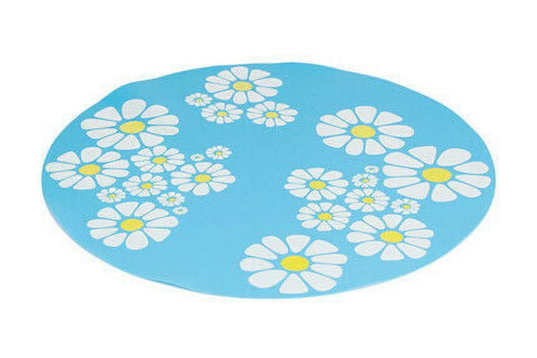 Round Silicone Mat for 1.6 L Automatic Pet Water Fountain for Dogs Cats  (Blue Mat) 