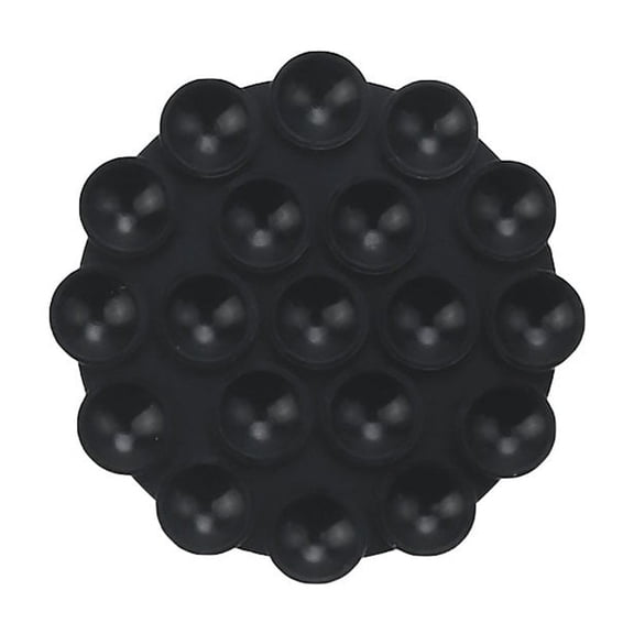 Round Silicone Suction Cup Car Phone Holder, Anti-Slip Dashboard Mount Pad, Multifunctional Fixed Stand for Cell Phones