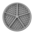 thumbnail image 1 of Round Silicone Waffle Mold, Non Stick Waffle Maker Tray, Reusable Muffin Baking Pan, Multi Purpose Pastry Mould, Oven Safe Breakfast Bakeware, Easy Release Dessert Mold, Household Waffle Making Tool, 1 of 6