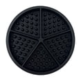 thumbnail image 1 of Round Silicone Waffle Mold, Non Stick Waffle Maker Tray, Reusable Muffin Baking Pan, Multi Purpose Pastry Mould, Oven Safe Breakfast Bakeware, Easy Release Dessert Mold, Household Waffle Making Tool, 1 of 6
