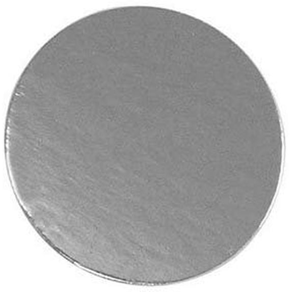 Round Silver Mono Board, 3" - Pack of 25
