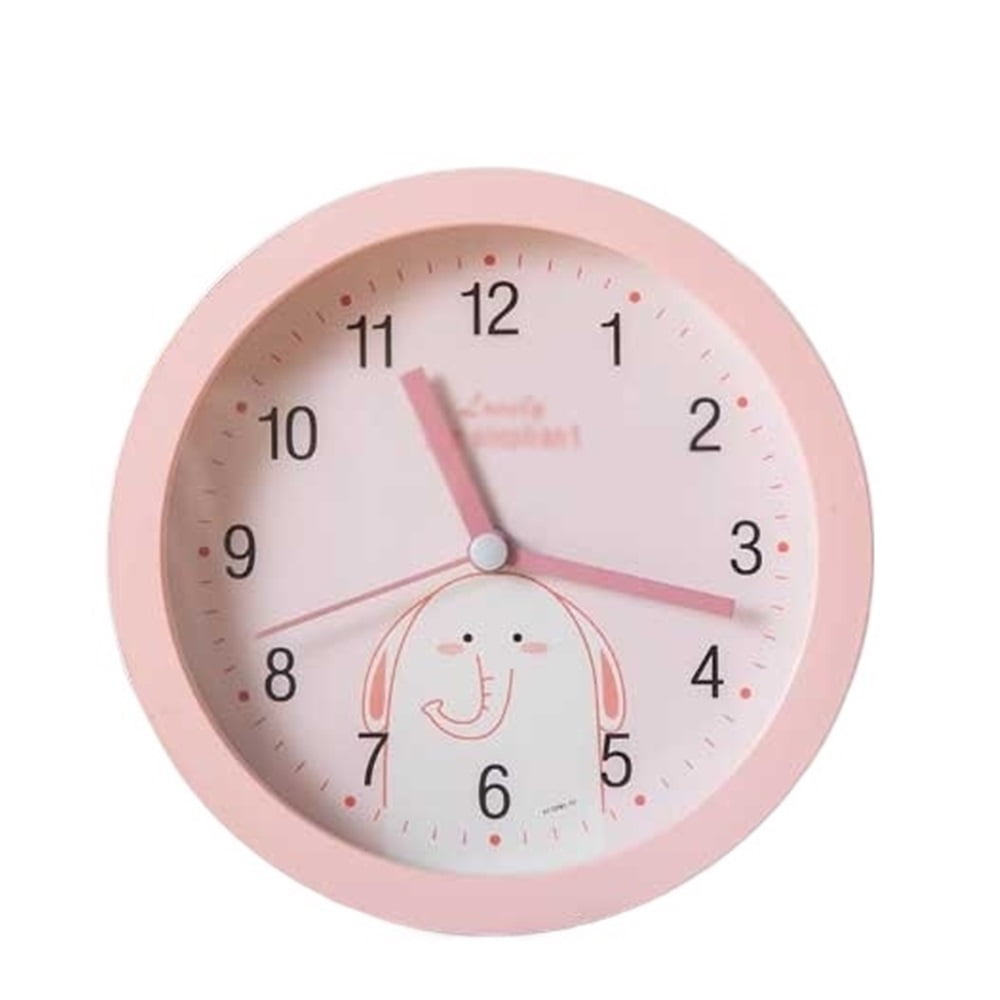 Round Simple Multifunctional Alarm Clock for Bedroom Living Room Study ...
