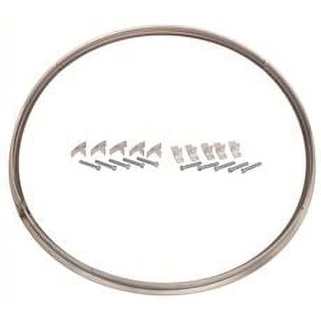 Round Sink Rim, Undercounter Mount 18''. Stainless Steel - Walmart.com