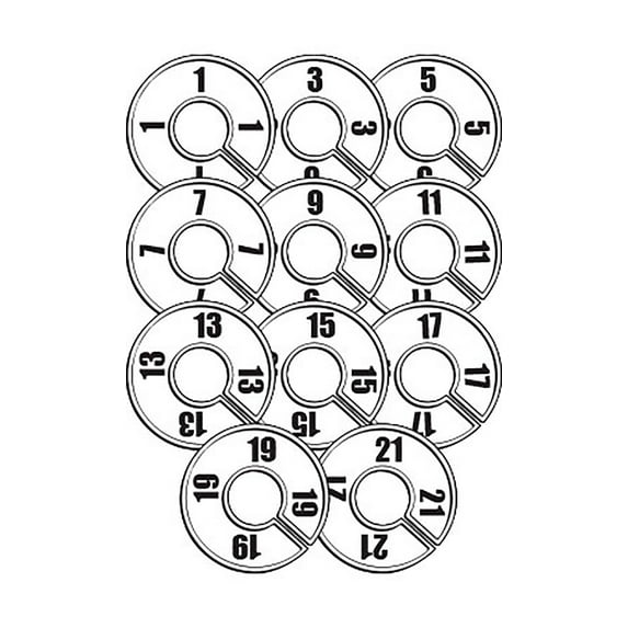 SSWBasics Round Size Divider Junior's Assortment