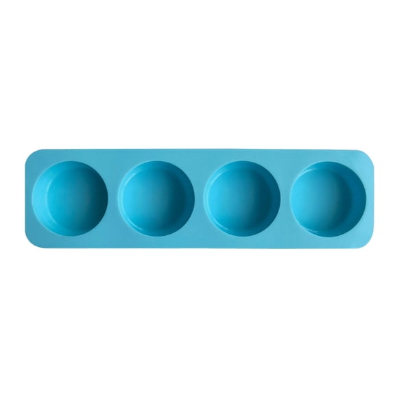 Round Soap Silicone Soap Casting Resin Bath-Bombs Steamer for Loofah Soap Making