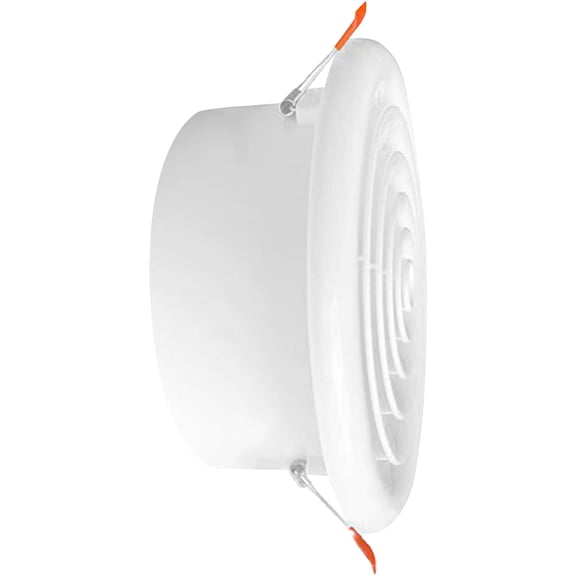Round Soffit Vent with Adjustable Louvers, Air Grills for Indoor Air Circulation Ceiling Mount Diffuser with Screen