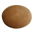 thumbnail image 1 of Round Solid Velvet Carpet Area Rug 80cm - Soft Floor Mat for Bedroom Living Room Doormat - Non-Slip Entryway Rug for Nursery Kitchen Study Dorm - Machine Washable Polypropylene Mat, 1 of 4