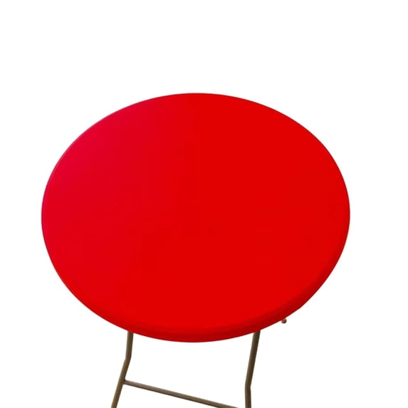 Round Spandex Tablecloth, Elastic Fitted Washable Tablecloths for 28"-31" Tables, Waterpoof Stretch Picnic Table Cover for Dining, Indoor and Outdoor