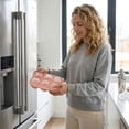thumbnail image 1 of Round Sphere Ice Maker, Ball Ice Cube Mold, Ice Ball Maker Mold, Silicone Ice Cube Tray, Flexible Pink -Grade Ice Mold, 8X6X2.5 in 1Pc Tray for Making Smooth Round Ice Spheres for, 1 of 2