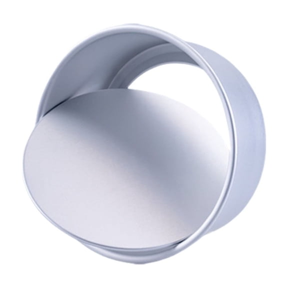 Round Springform Pan,Stainless steel Nonstick Springform Cake Pan with Removable Bottom,Cheesecake Baking Mould,Heavy-Duty Metal Round Cake Pans For Homemade Cakes And Desserts (Silver)