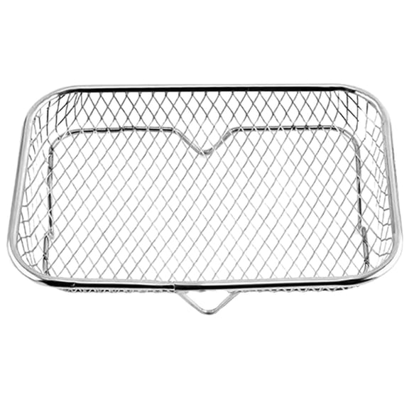 Round/Square Air Fryer Rack Basket Set, 1Pcs Stackable Stainless Steel Air Fryer Baskets Accessories for Roasting, Oven & Dishwasher Safe by WEIWEIGG