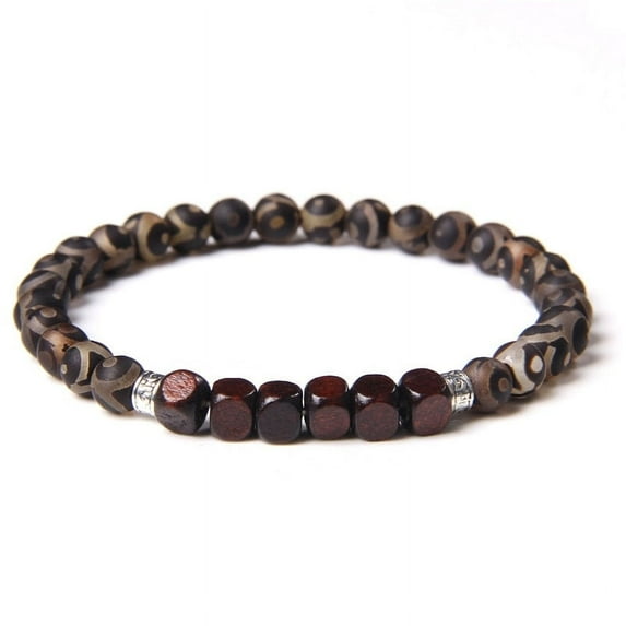 Round/Square/Stone/Wooden Blocks/Dzi Beads Bracelet for Men and Women