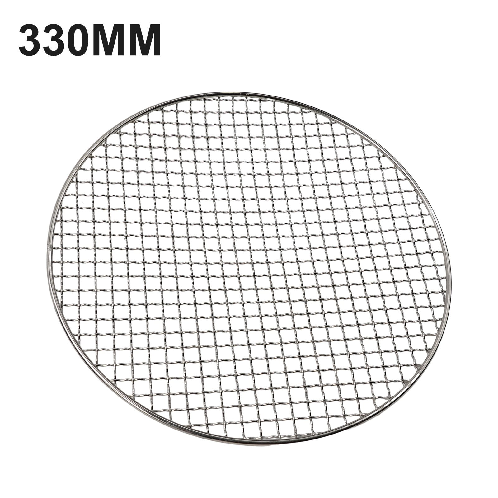 Mesh Bbq Rack Round Stainless Steel BBQ Mesh,Non-Stick Korean Barbecue Grill Rack ...