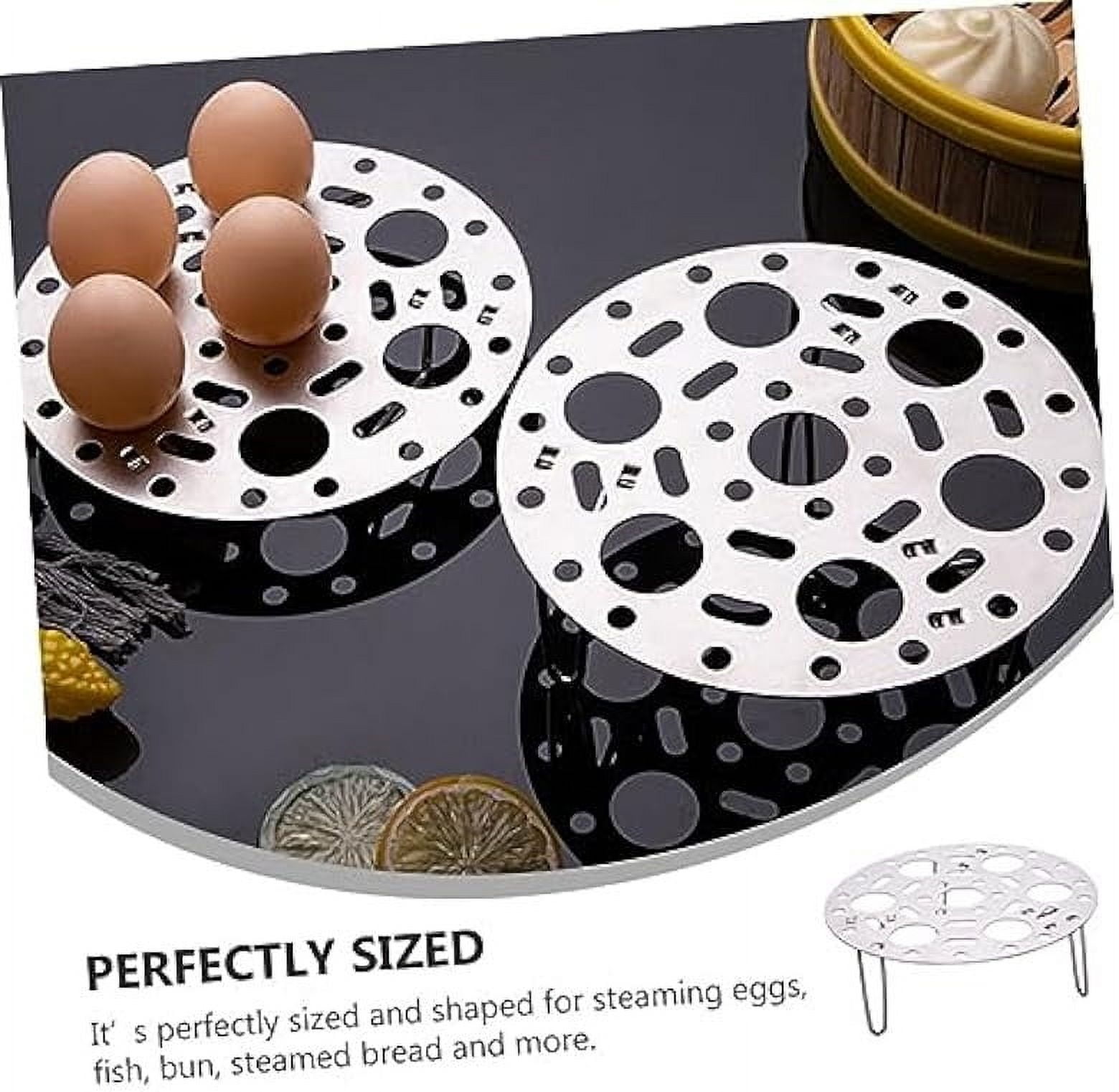 Stainless Steel Multi-Round Cooling Rack - Pot Trivet For Baking, Steaming & Pressure Cookers