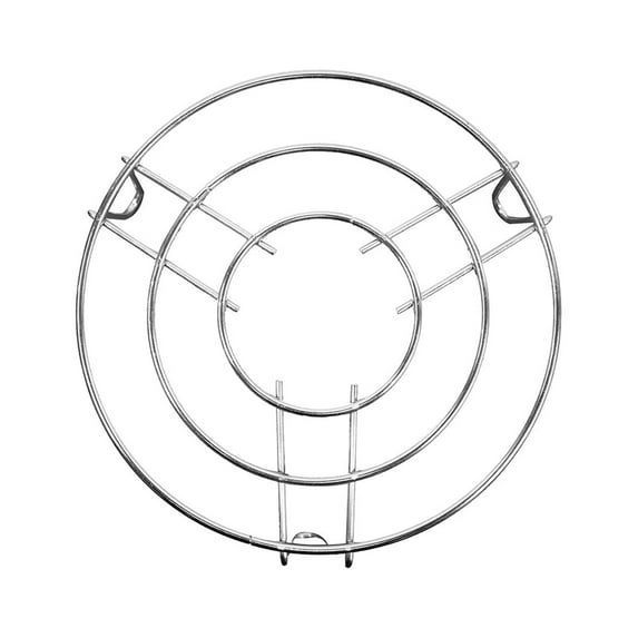 Round Stainless Steel Hot Pan Trivet Raised Oven Stove Cooking Pot Holder Pad Home Kitchen Essential
