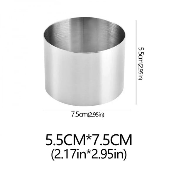 Round Stainless Steel Mousse Cake Mold Baking Tools-Making Cake Decoration Tool Pastry Cake Mousse Mold Ball Sushi Kitchen tool