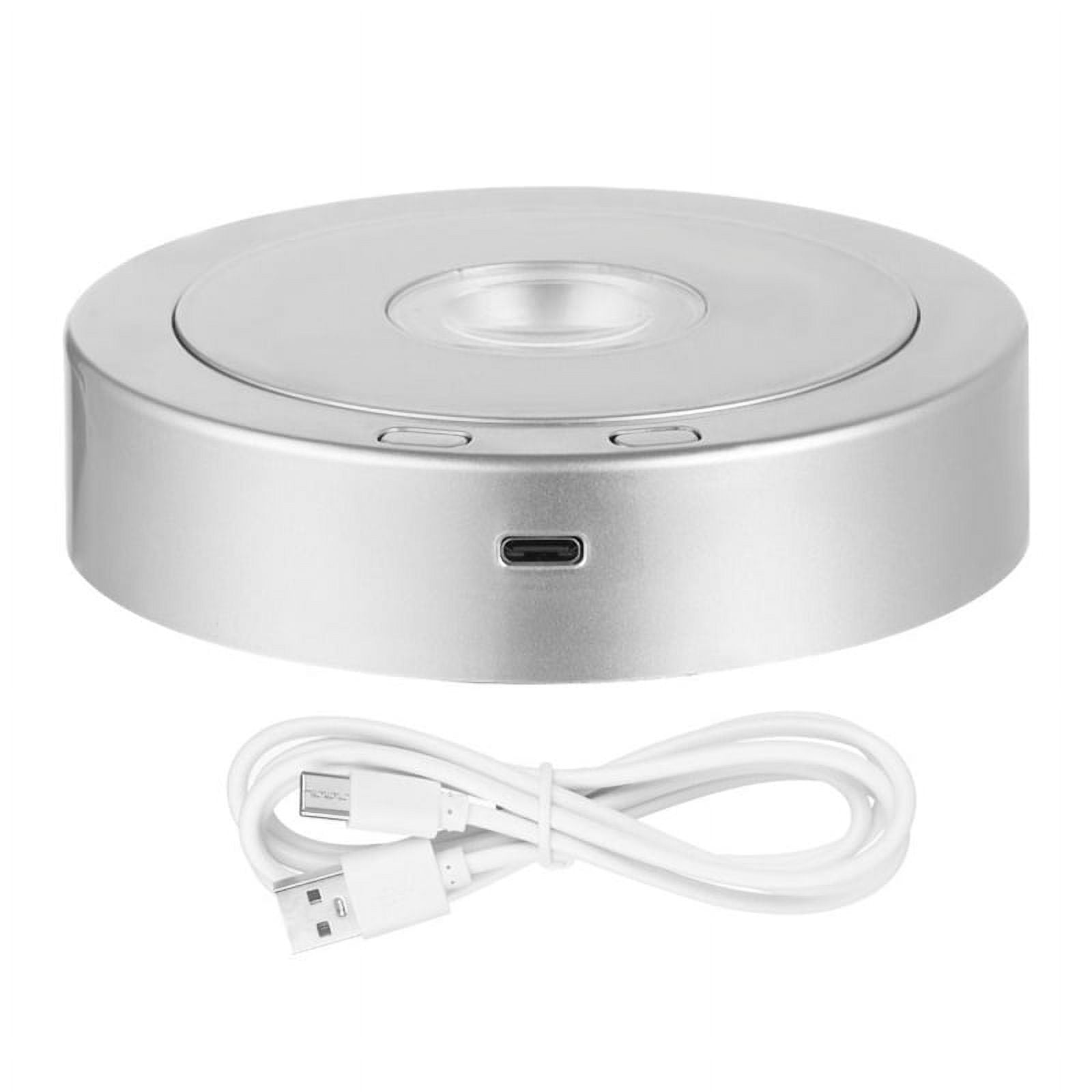 Round Stand Led Rotating Display Stand Base for Crystals Lighted Base 8 ...