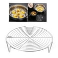 thumbnail image 1 of Round Steaming Rack Steaming Tray Circular Steamer Holder for Restaurant Pot 16cm, 1 of 10