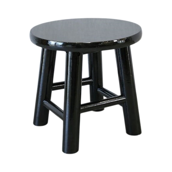 Round Step Stool for Adults,Sturdy Small Foot Stool for Kitchen, Bedside, Nursery, Shoe Changing, Plant Stand