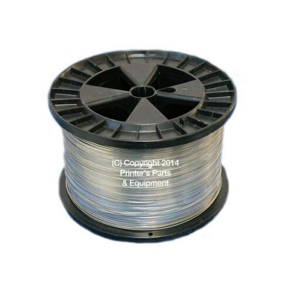 Round Stitching Wire 5lb Spool of 22 Gauge Galvanised Bindery Stitchers